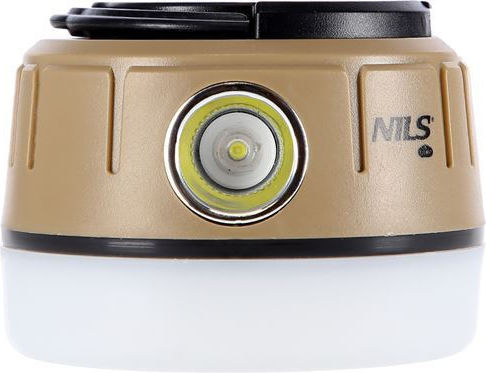 Nils Camp Led Rechargeable Light Bulb for Camping Waterproof with Flashlight 500 Lumen