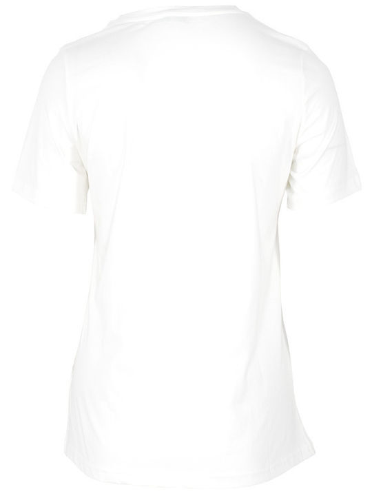 Women's Blouse Short Sleeve White