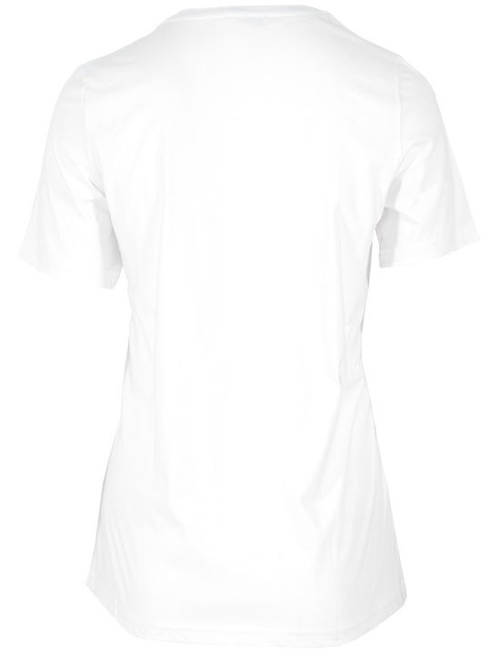 Women's Blouse Short Sleeve White