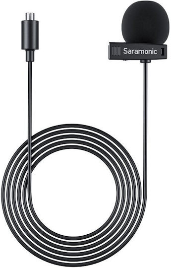 Saramonic Air-02 Set Wireless Microphone Πέτου, Clip On Journalistic in Gray Color