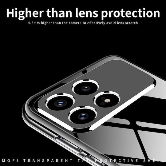 Mofi Ultra-thin Θήκη Σιλικόνης Transparent Xiaomi Poco F8 Pro 5g