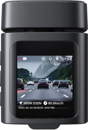 Baseus PrimeTrip VD1 Car DVR Camera 1080P with 1.54" Screen Wi-Fi GPS