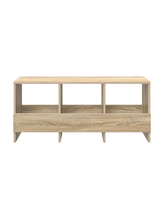 Sideboard Wooden Sonoma Oak 102x30x45cm