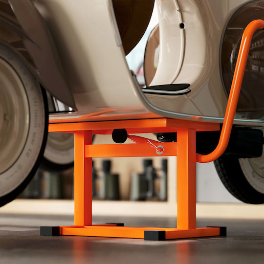 Durhand Lifting Stand Up To 150 Kg Metal Rubber Surface Crank 48x34x43 Cm Orange C30-011v00og
