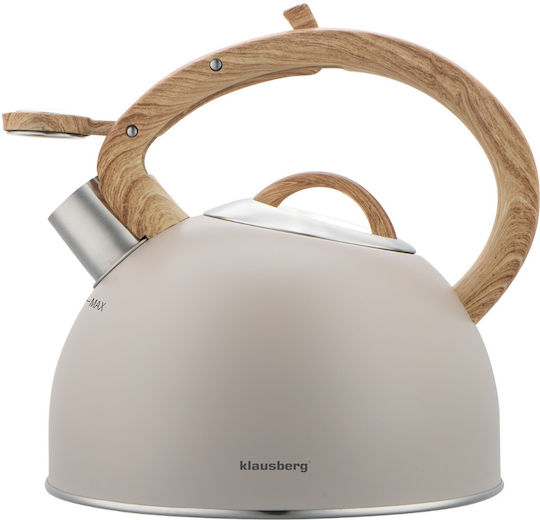 Klausberg Βραστήρας Ανοξείδωτος Γκρι 2500ml