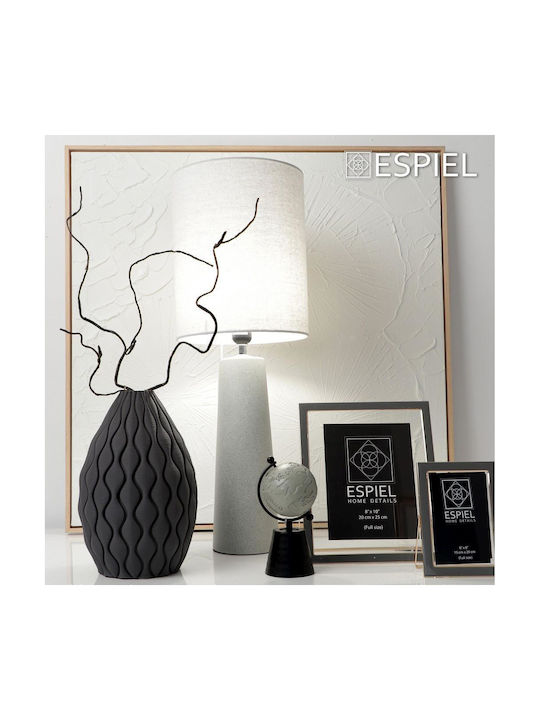 Espiel Metallic Photo Frame With Gray Frame