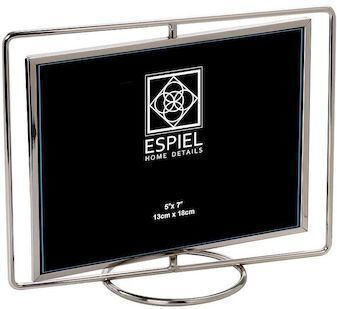 Espiel Photo Frame with Silver Metallic Frame 13x18 Espiel Photo Frame with Silver Metallic Frame 13x18
