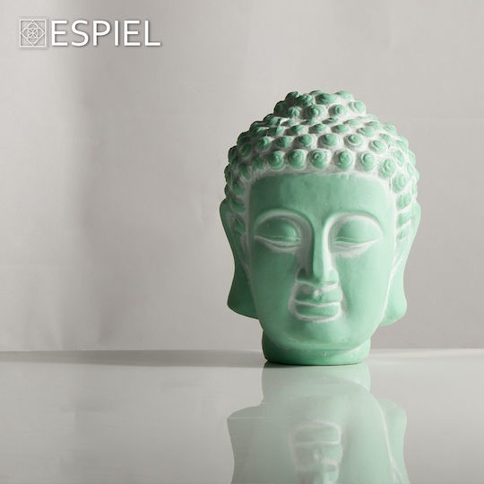 Espiel Διακοσμητικός Βούδας από Κεραμικό Υλικό 12x12x16cm
