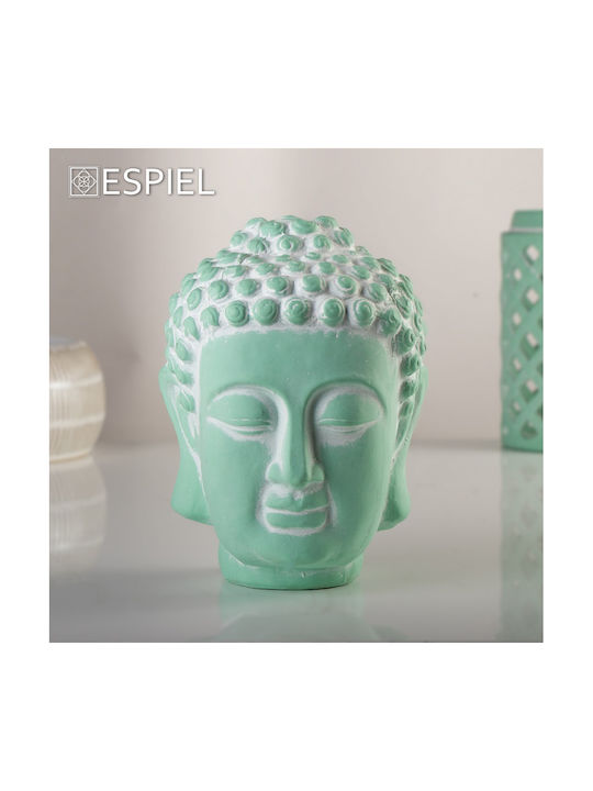 Espiel Decorative Buddha made of Ceramic 12x12x16cm 1pcs