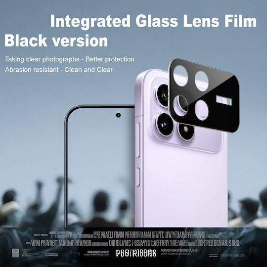 Imak Camera Protection Tempered Glass Black for the Xiaomi Poco F8 Pro 5G
