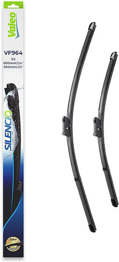 Valeo Front Car Wiper Set 600mm/500mm