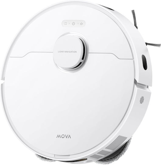 Mova E40 Ultra Σκούπα Ρομπότ με Χαρτογράφηση Laser & Απορρόφηση 19000Pa Λευκή