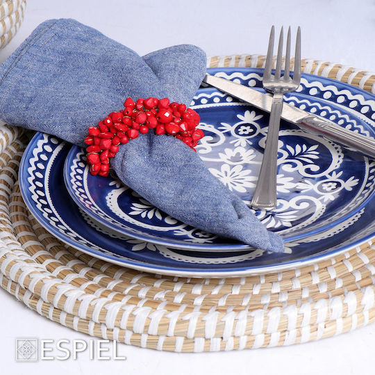 Espiel Inel de șervețel Roșu 6pcs
