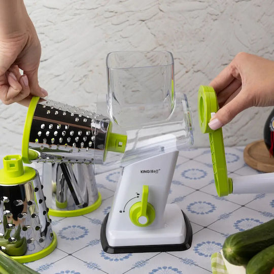 KING Hoff Manual Grater for Fruits & Vegetables