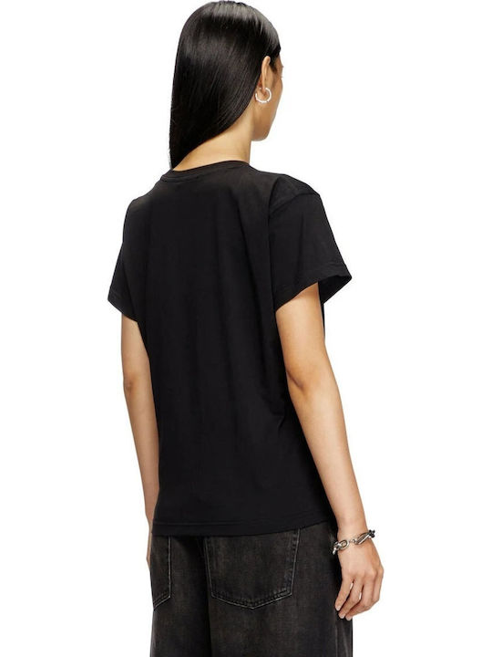 Damen T-Shirt Black