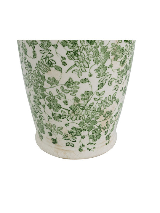 Artekko Decorative Vase Aurelion White 19.5x19.5x37cm