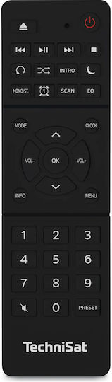 Technisat Ηχοσύστημα 2.0 DigitRadio 372 CD BT 0000/5101 με CD Player και Bluetooth Μαύρο