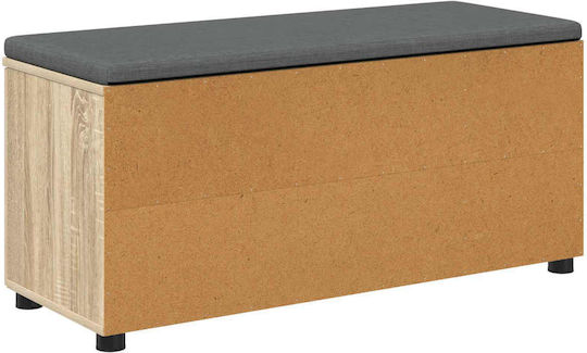 Eingangsmöbel mit Bank Sonoma Oak 100x38x46cm