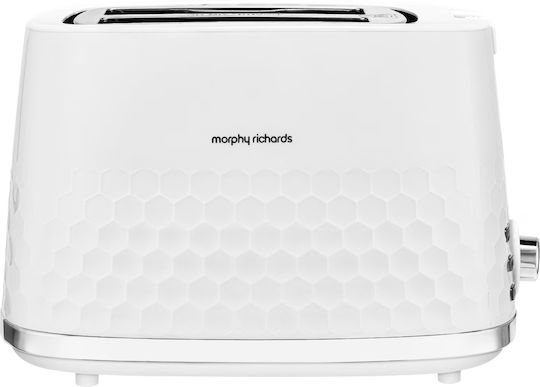 Morphy Richards Toaster 2 Schlitze 850W Weiß