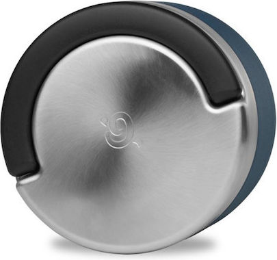 Qwetch Кутия За Храна Inox Термос Синя С Прегради 850ml