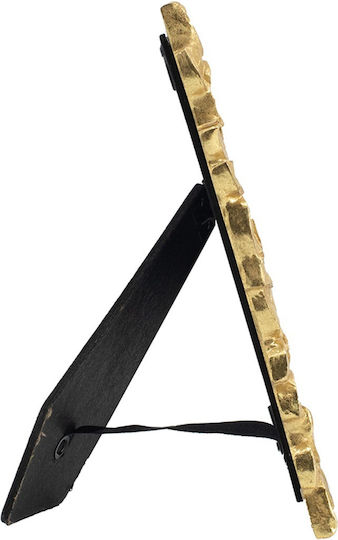 Artekko Plastic Photo Frame with Gold Frame