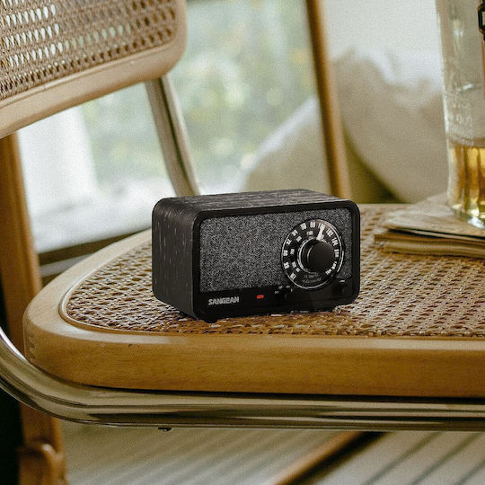Sangean WR-8 cu Bluetooth Vintage Walnut