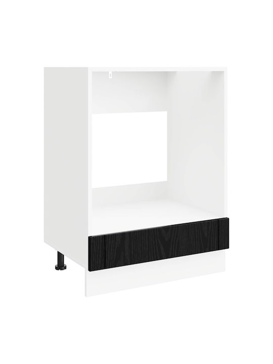 Шкаф за Долен Фурна Black Beech 60x46x81.5бр