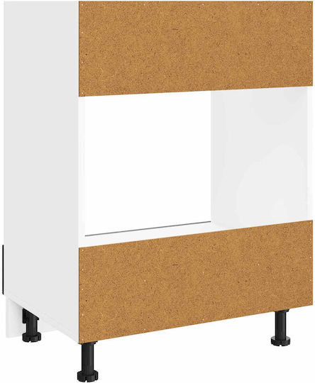 Dulap Inferior pentru Cuptor Black Beech 60x46x81.5buc