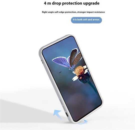 Smooth Back Cover Silicon Albastru (Realme GT 8 Pro)