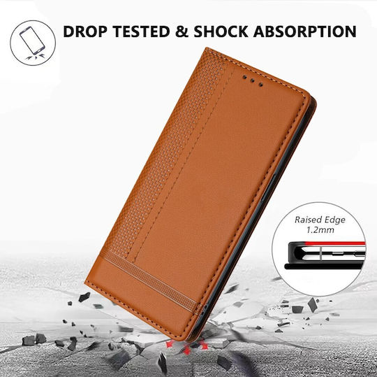 L-shaped Book Καφέ (Realme GT 8 Pro)