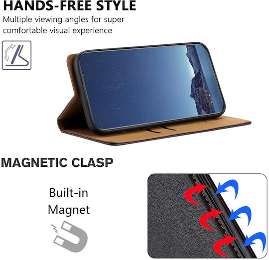 L-shaped Book Μαύρο (Realme GT 8 Pro)
