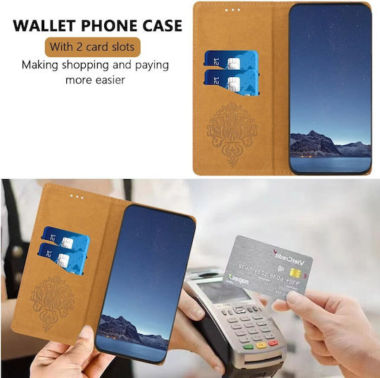 L-shaped Book Μπορντό (Realme GT 8 Pro)