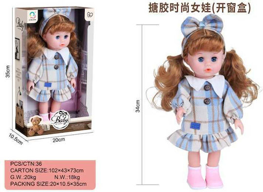 Doll for 3+ years+ Years 34cm