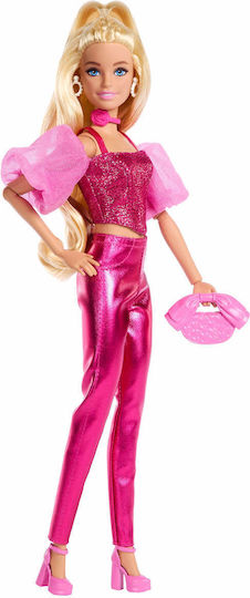 Barbie Deluxe Style Metallic Pink With Blonde Hair For 3+ Years