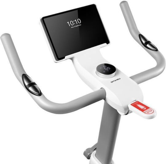 Spokey Zen Upright Exercise Bike Electromagnetic with Wheels