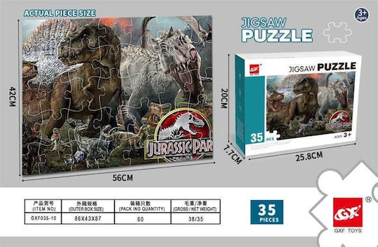 Kinderpuzzle Dinosaurier für 3+ Jahre