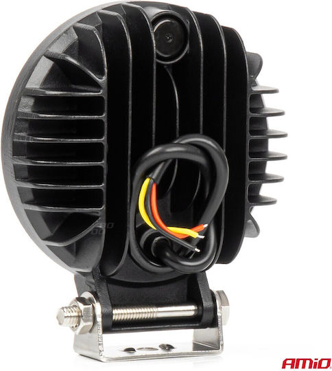 AMiO LED 12 / 24V 45W 3.8см с Бял Цвят на Осветлението 1 Брой