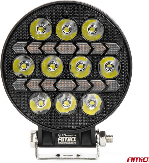 AMiO LED 12 / 24V 45W 3.8см с Бял Цвят на Осветлението 1 Брой