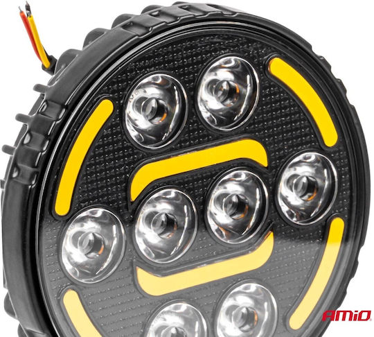 AMiO LED 12V 48W 3.8cm με Λευκό Φωτισμό 1τμχ