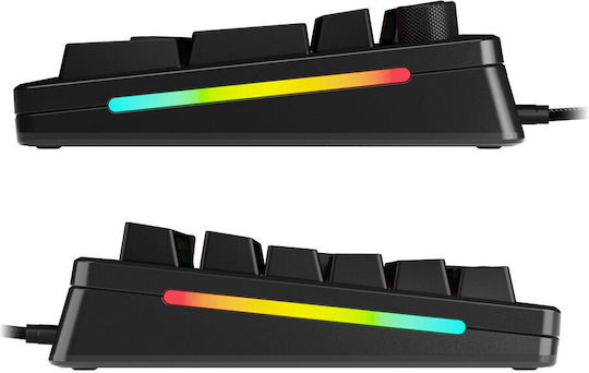 Glorious PC Gaming Race GMMK 3 Pro Gaming Μηχανικό Πληκτρολόγιο με Glorious Fox διακόπτες και RGB φωτισμό (International English)