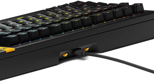 GMMK 3 Gaming Mechanical Keyboard 75% with Fox HE switches and RGB lighting (English US)