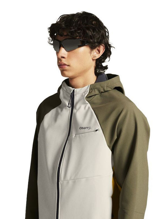 Jacke Wasserdicht und Winddicht Gray