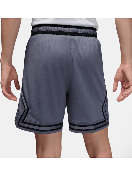 Diamond Men's Athletic Shorts Dri-Fit Gray