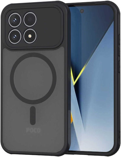 Spacecase Hybrid Magsafe Back Cover Πλαστικό Μαύρο (Poco F8 Pro)