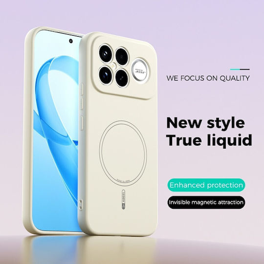 Abeel Back Cover Silicone Beige (Poco F8 Ultra)
