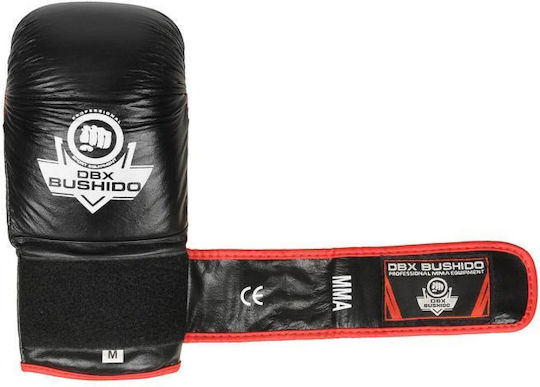 DBX Bushido MMA Ръкавици Кожени Черни