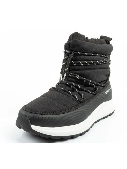 Snow Boots with Rubber Vail Black