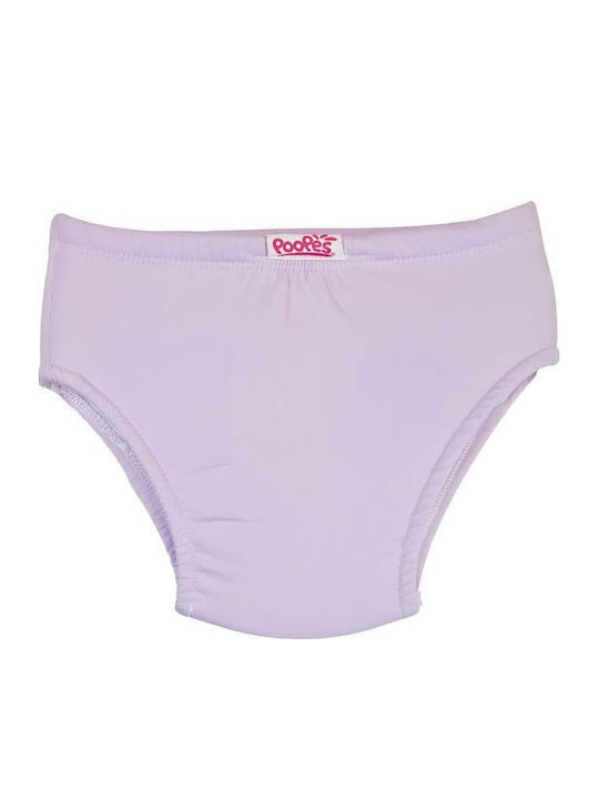 Poopes Kids' Brief Lilac