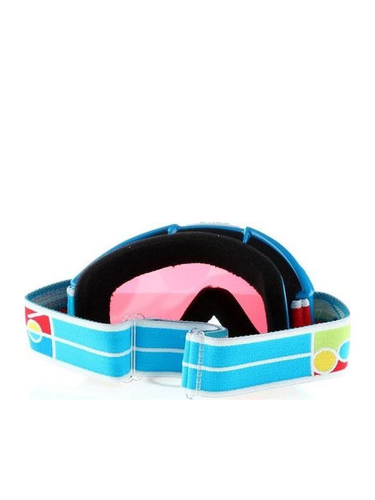 Bolle Nova Μάσκα Σκι & Snowboard Ενηλίκων Μπλε με Φακό σε Μπλε Χρώμα