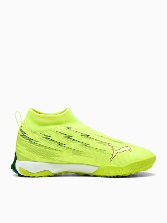 Ultra 6 TT Kids Soccer Cleats & Shoes with Turf Green